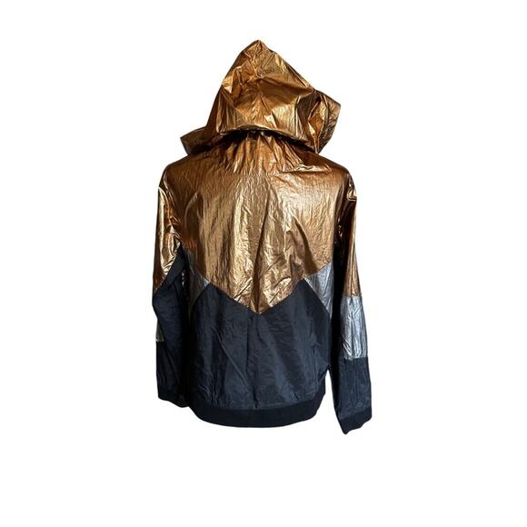 🌻 4/$25 - Askya Metallic Colorblock Jacket, size small - Picture 3 of 5